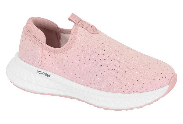 Tênis Sem Cadarço Pink Infantil