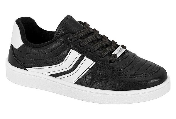 Tênis Infantil Preto e Branco