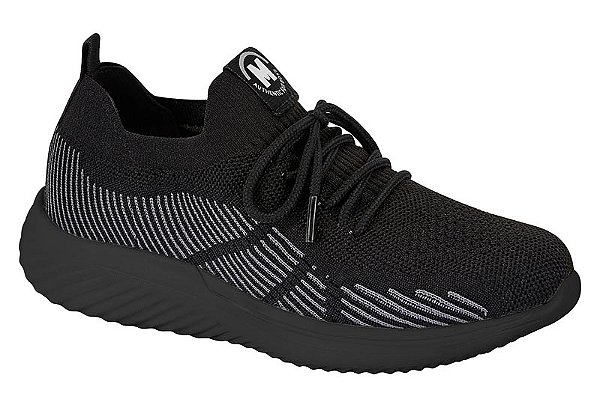 Tênis Esportivo Infantil Preto Sola Preta