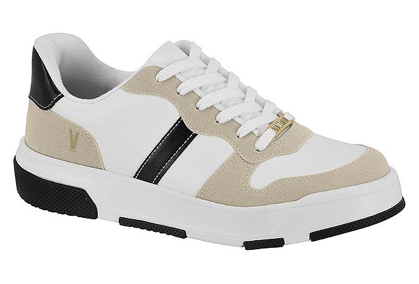 Tênis Vizzano Branco/Cinza/Preto Casual