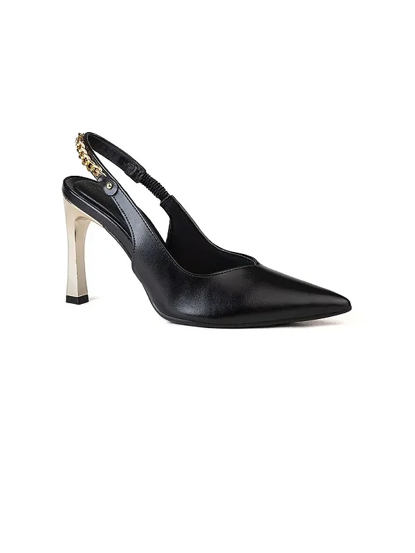 Stiletto Preto Bebecê Collab Simone Mendez