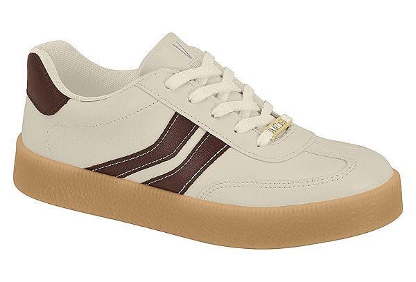 Tênis Vizzano Off White/Chocolate