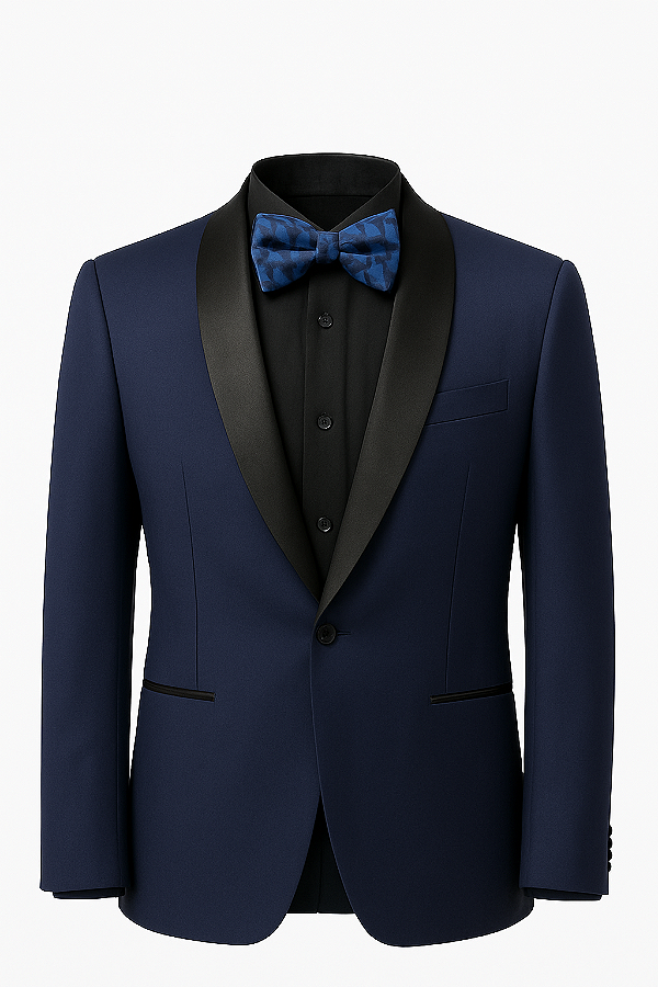 Smoking Azul Marinho