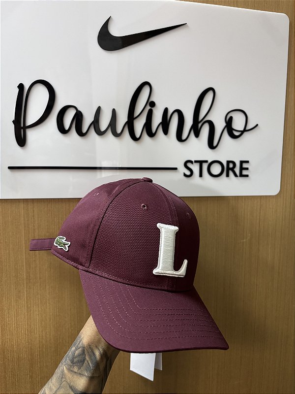 BONÉ LACOSTE L BORDADO 3D