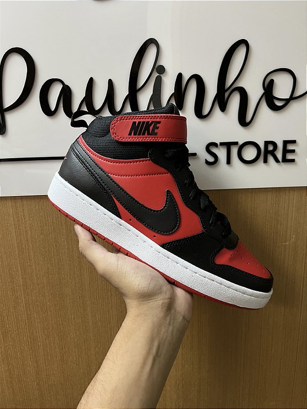 NIKE COURT BOROUGH MID RED