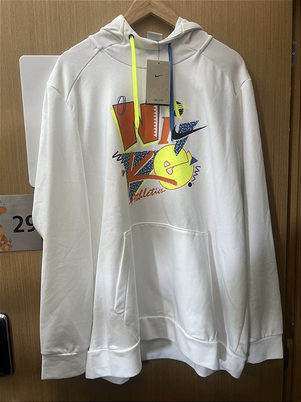 MOLETOM BRANCO ATHLETICS