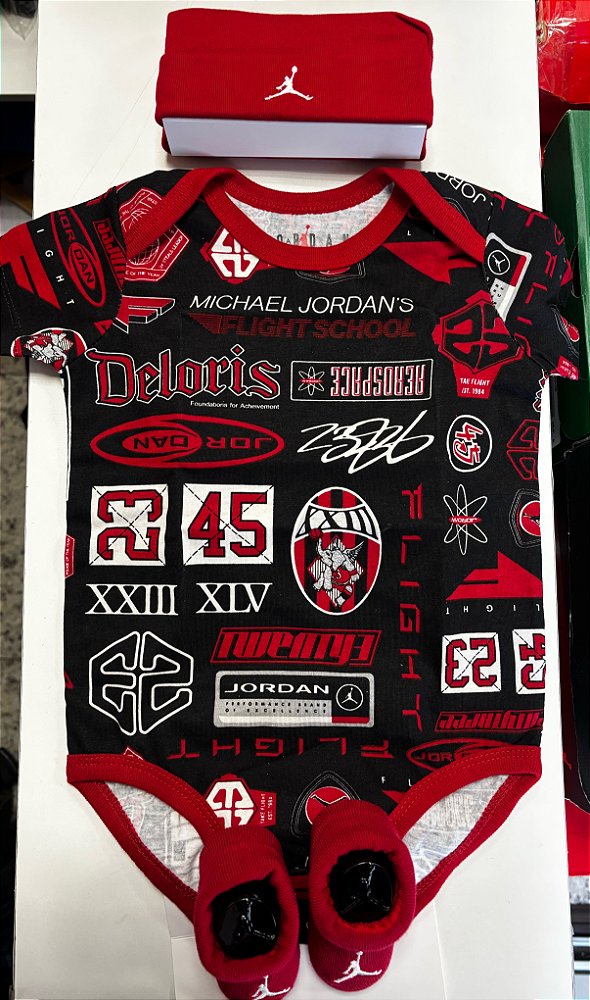 KIT BEBÊ JORDAN 6 A 12 MESSES MASCULINO