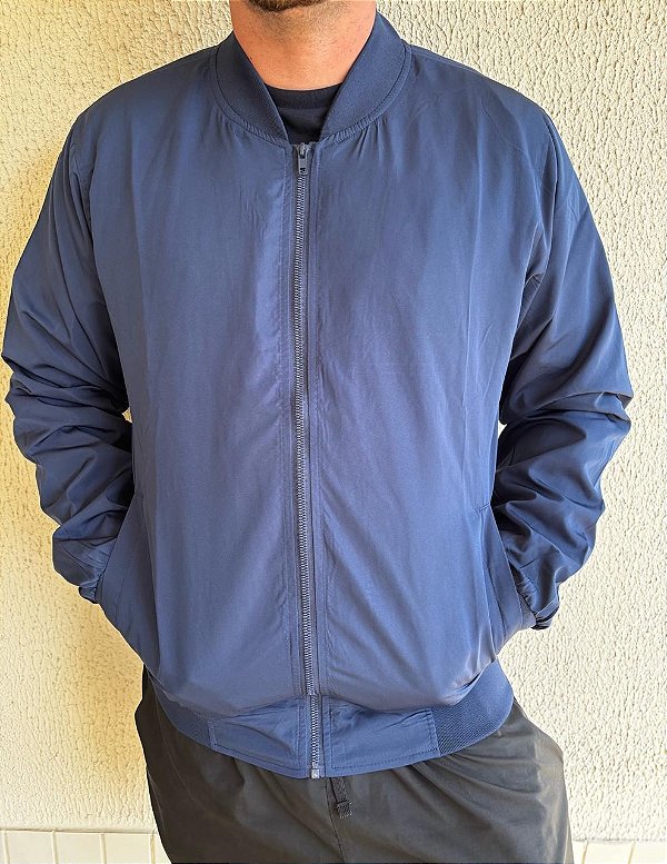 JAQUETA PADRÃO ZARA AZUL MARINHO