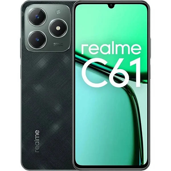 CELULAR REALME C61 8GB RAM 256GB ROM Verde Escuro