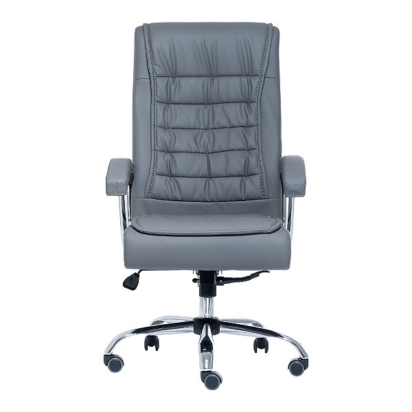 Cadeira Escritório BIG Presidente PU Cinza