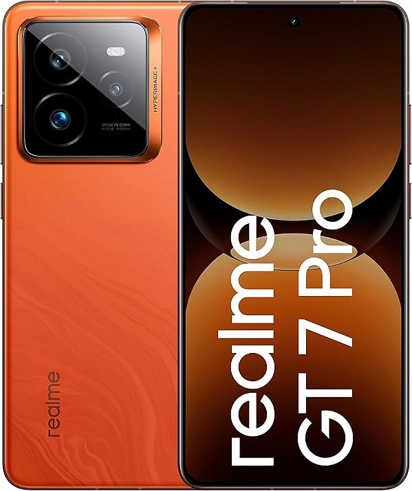 Celular Realme GT 7 Pro Dual Sim 5G 6.78" 12GB/512GB Mars Orange