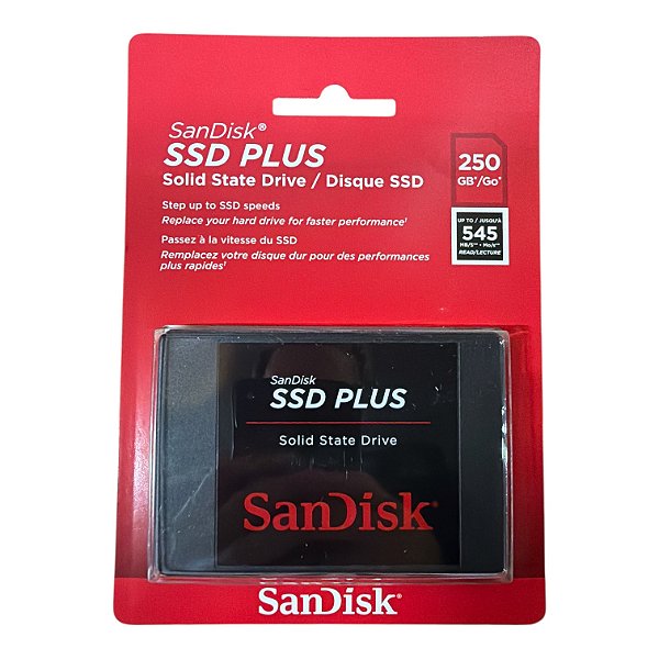 SanDisk SSD Plus - 250 GB 545MB/s