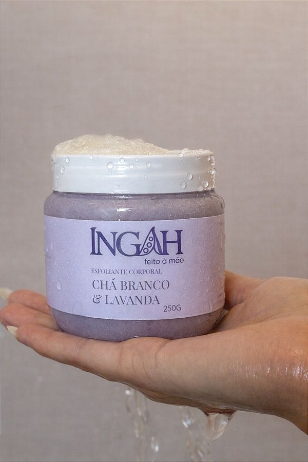 Esfoliante Corporal - Chá Branco e Lavanda 250ml