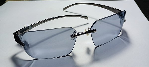 Óculos Solar Light Flutuante com lentes Cosméticas