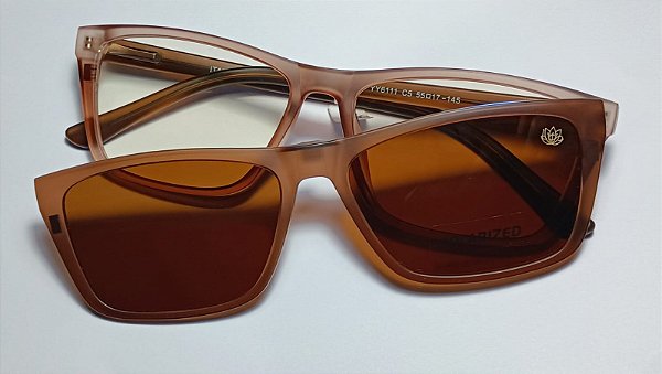 Óculos Receituário Polarizado Marrom