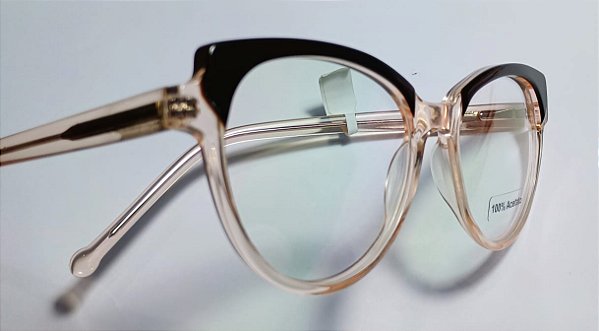 Óculos Receituário Feminino Acetato Transparente
