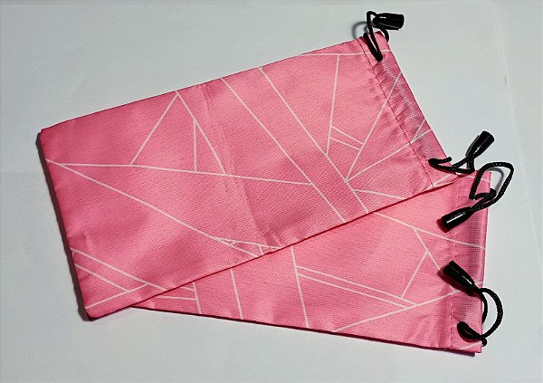 Estojo de Óculos Proteção Rosa