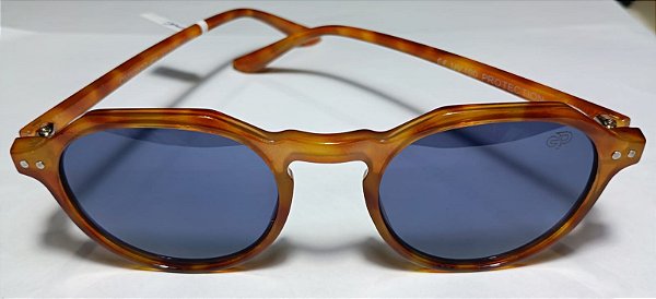 Óculos Solar TR90 GP Âmbar Lente Azul UV400