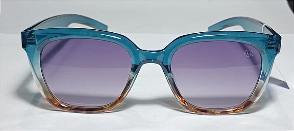 Óculos Solar TR90 Bicolor Lentes Degradê