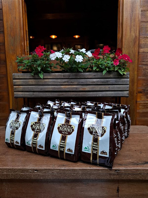 Kit 20 un. - Café Carnielli do Nonno Torrado e Moído (250g)