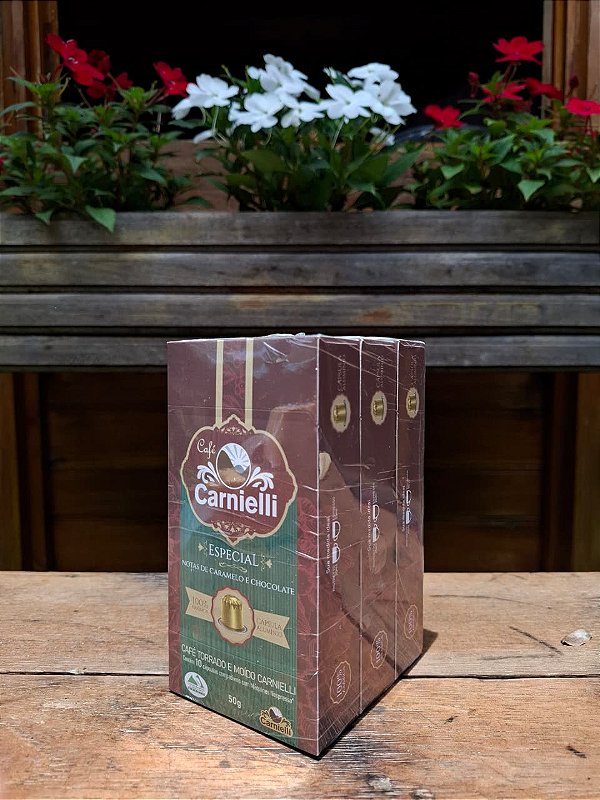 Kit 3 un. - Cápsula Café Especial em Aluminio Compatível (30 capsulas)