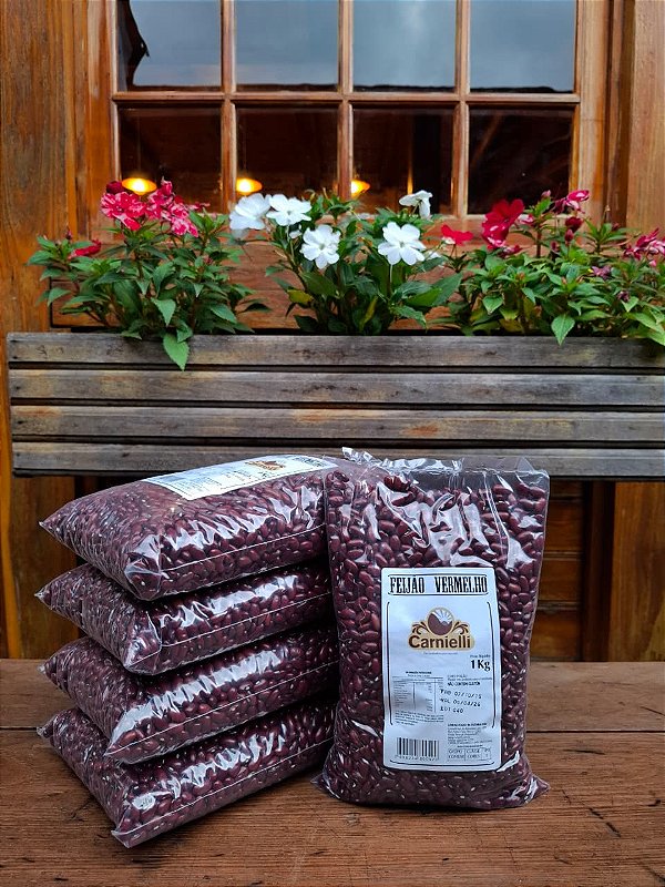 Kit - Feijão Vermelho (1Kg) c/ 5kg