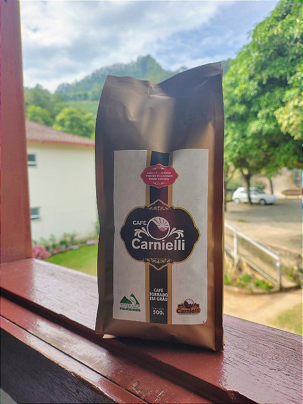 Café Carnielli Torrado em GRÃO 500g - Bebida Fina