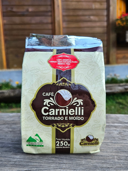 Café Carnielli Torrado e Moído 250g - Bebida Fina