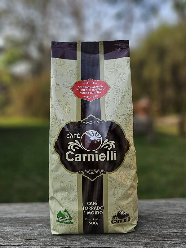 Café Carnielli Torrado e Moído 500g - Bebida Fina
