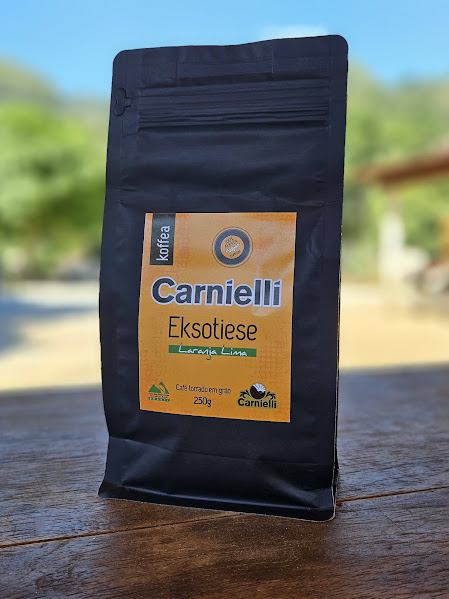Café Carnielli Eksotiese Grão 250g - Laranja Lima