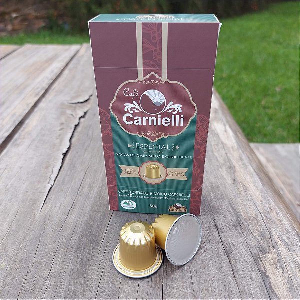 Cápsula Café Carnielli Especial em Aluminio Compatível