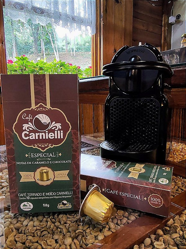Cápsula Café Carnielli Especial em Aluminio Compatível