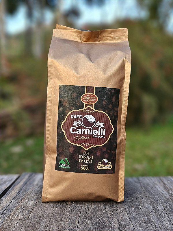 Café Carnielli Torr. em Grãos Cereja Natural Intenso (500g)
