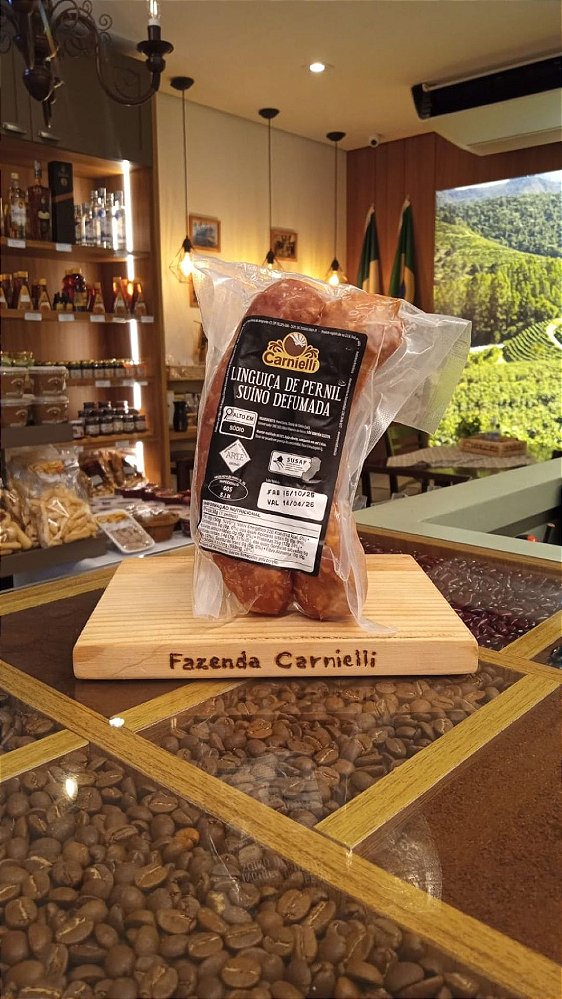 Linguiça Carnielli de Pernil Suino Defumado (250g)