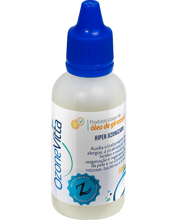 Óleo de Girassol Hiper Ozonizado - 30 ml