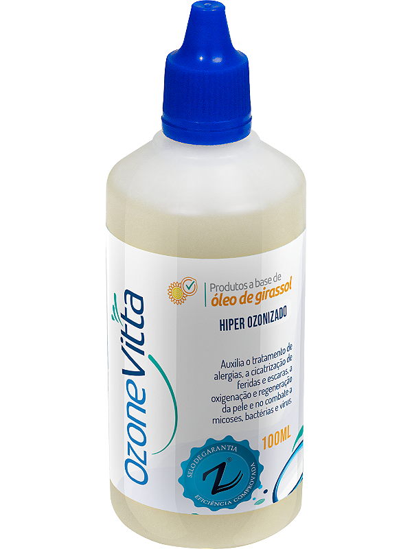 Óleo de Girassol Hiper Ozonizado 100 ml