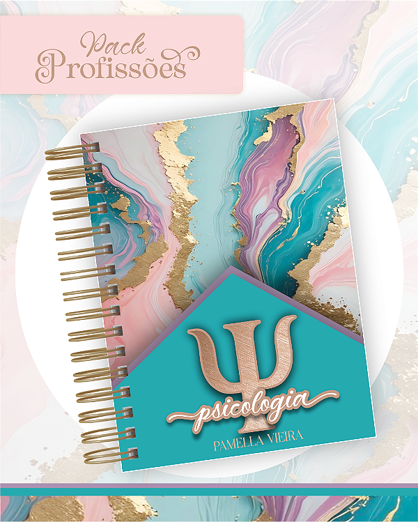 Agenda Profissões Psicologia 2026 Capa Dura