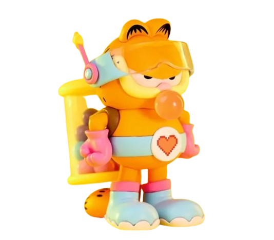 Figure Garfield Bubble Gum Fighter - Pop Mart Original
