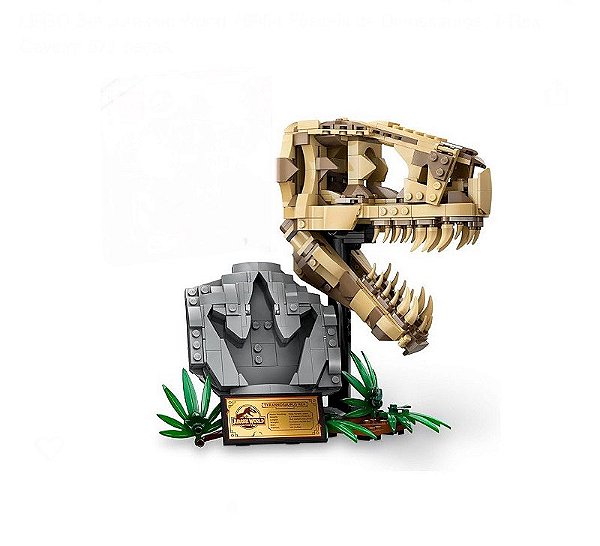 Fósseis de dinossauros crânio de T.Rex - Jurassic World