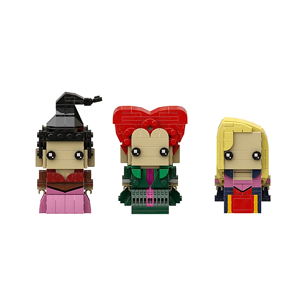 Pack 3 Figures Abracadabra Disney Bricks - MOC