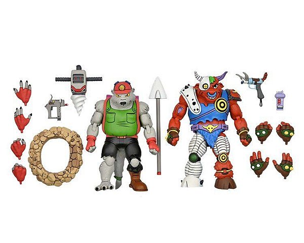 Pack Action Figures Dirtbag e Groundchuck NecaToys