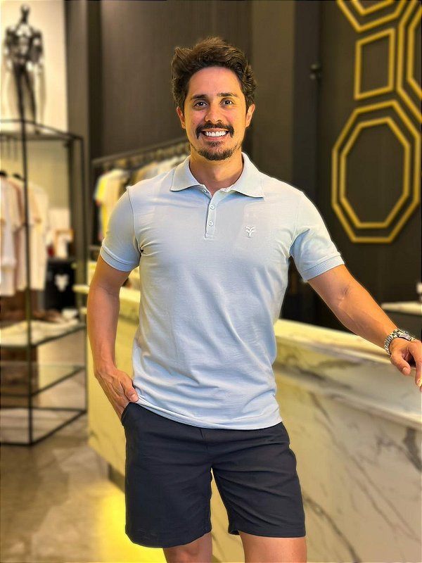 POLO PIQUET EGÍPICIO FERG AZUL BEBÊ