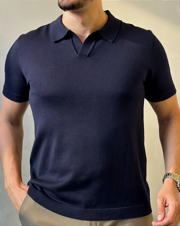 POLO AMALFI AZUL MARINHO