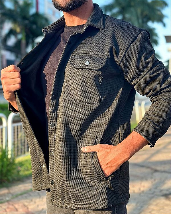 OVERSHIRT GUINDO PRETO