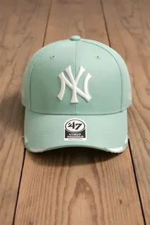 Boné Destroyed Unissex Ajustável Verde Menta – Estilo Vintage Casual Streetwear