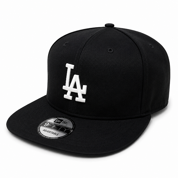 Boné LA Aba Reta Snapback Ajustável Unissex