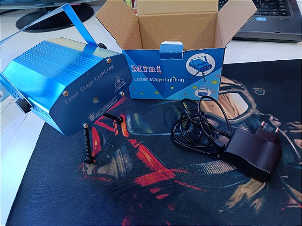 Mini Projetor Holográfico Laser Stage Lighting Seminovo