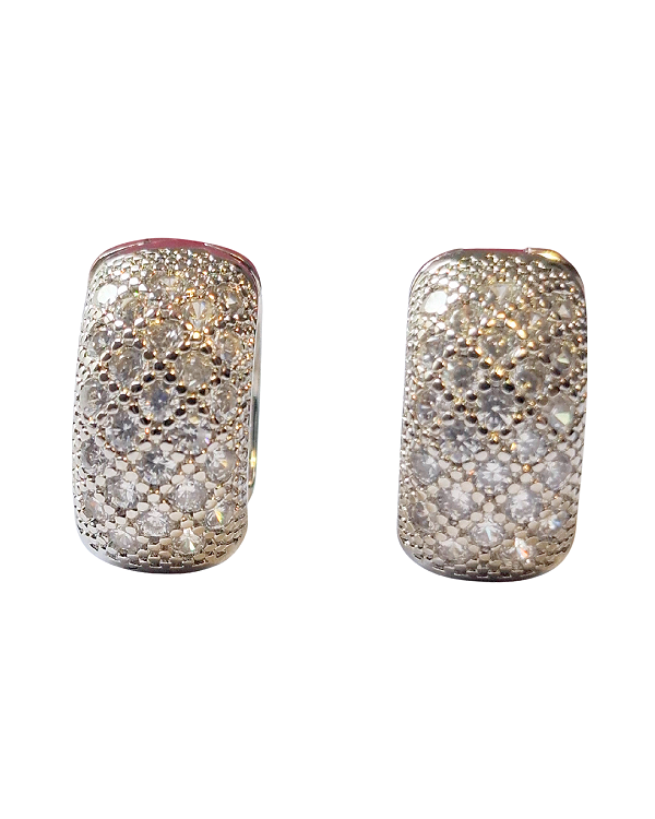 Brinco Argolinha Lumière Prateado - Pequeno