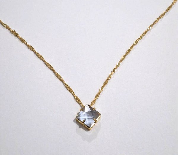 Gargantilha Folheada a Ouro 18K