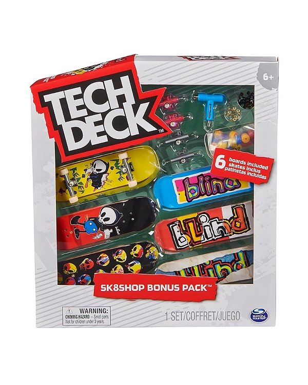 Kit Fingerboard TECH DECK Skate de Dedo , BLIND